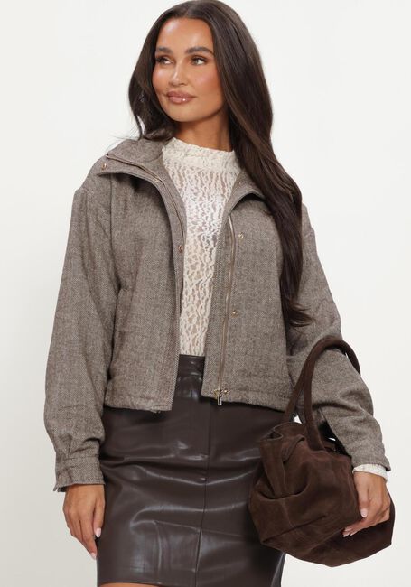 Bruine YDENCE Jack JACKET GEMMA - large