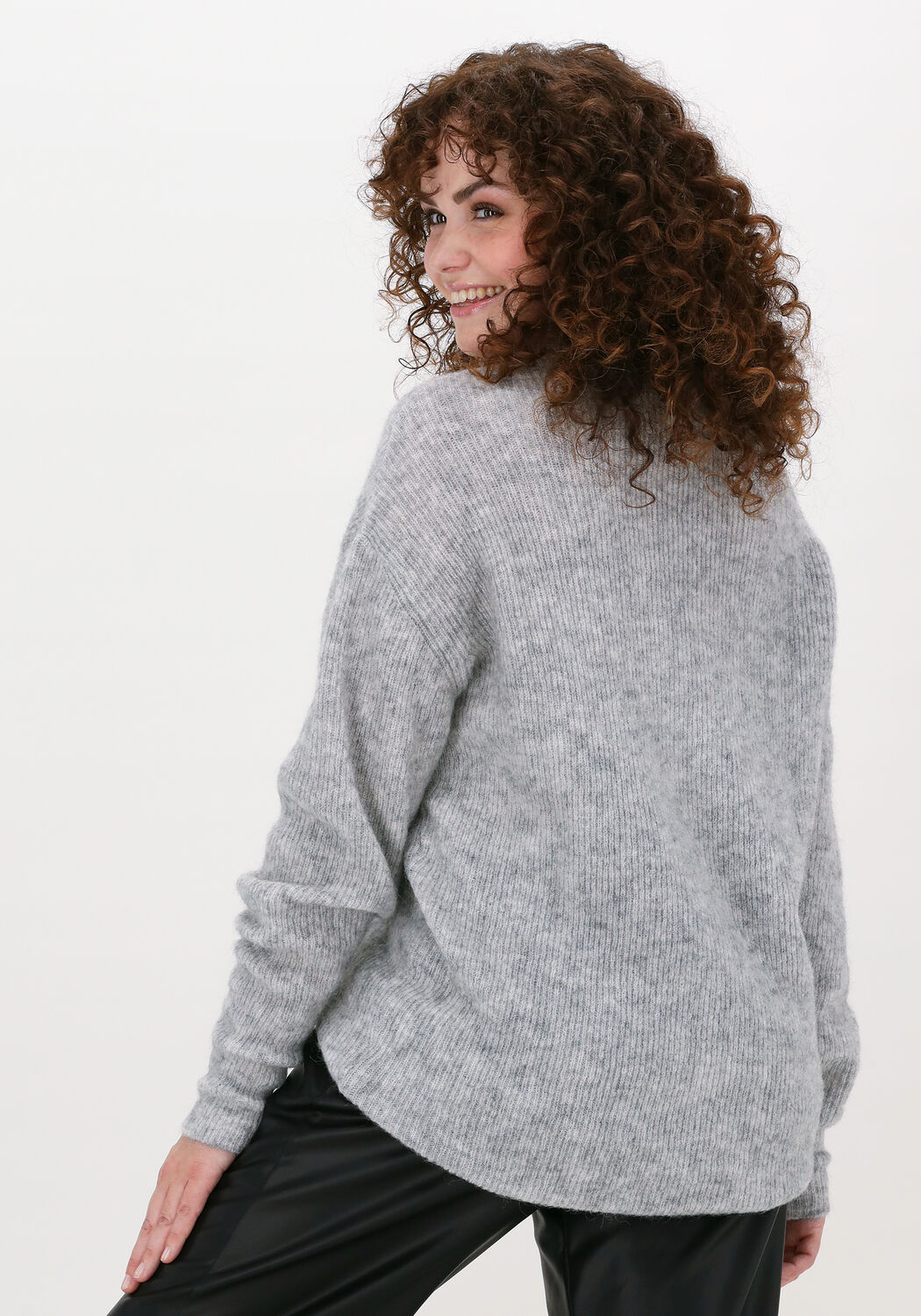 Oversized trui grijs 2025