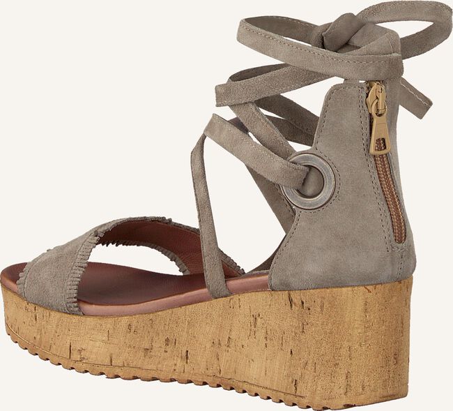 Beige OMODA Sandalen met hak 722007 Beige OMODA Sandalen met hak 722007 - large