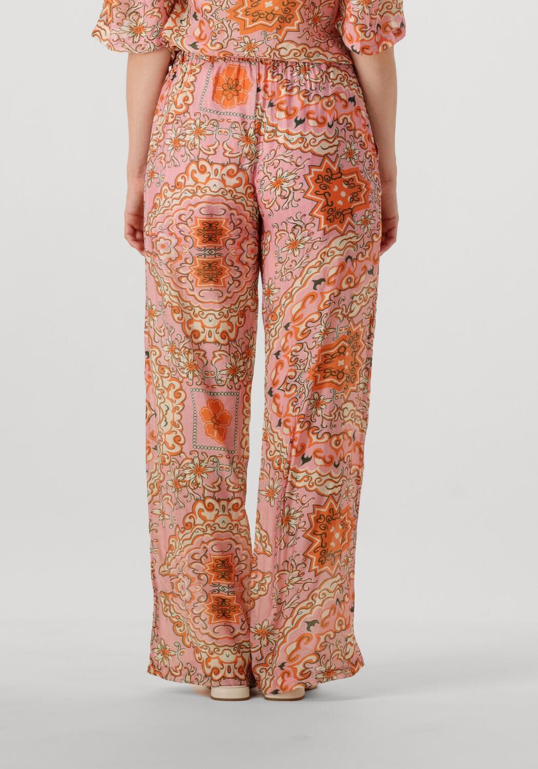 OBJECT Dames Broeken Objholly Hw Pant 138 Oranje