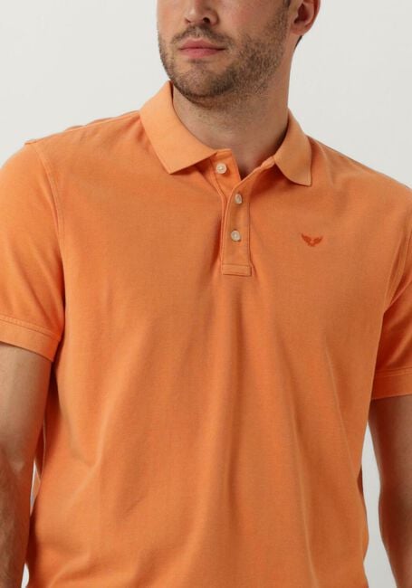 Oranje PME LEGEND Polo SHORT SLEEVE POLO PIQUE GARMENT DYE - large