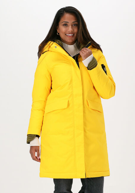 Gele NATIONAL GEOGRAPHIC  HOODED COAT WOMEN - large