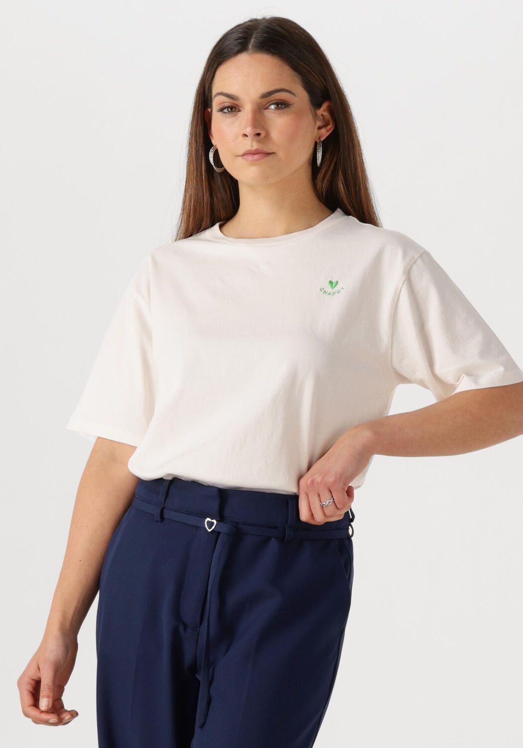 FABIENNE CHAPOT Dames Tops & T-shirts Steve Sketchbook T-shirt Wit
