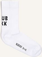 Witte NUBIKK Sokken NOVA SOCKS (M) Witte NUBIKK Sokken NOVA SOCKS (M) - medium
