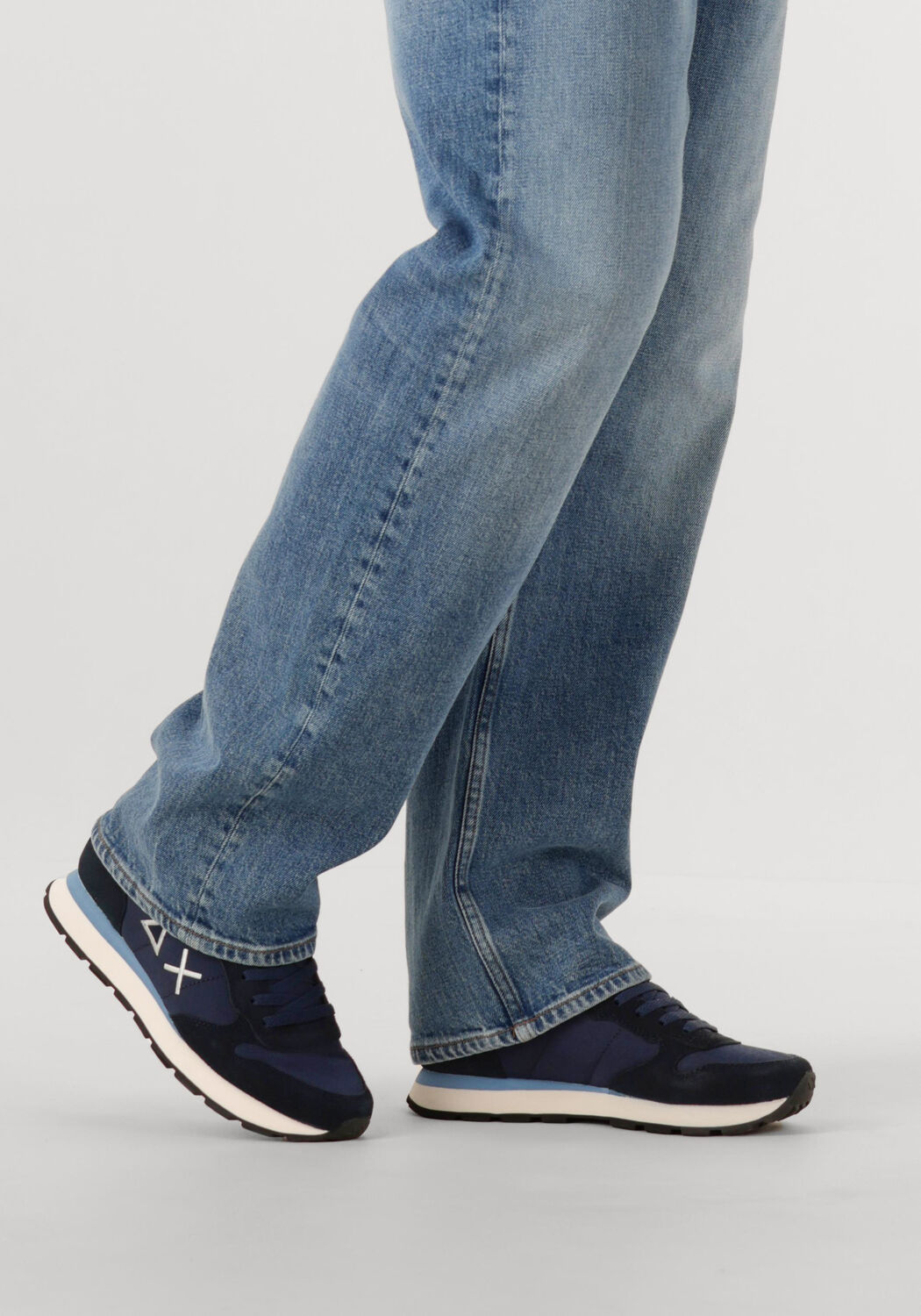 Blauwe SUN68 Lage sneakers TOM SOLID - large