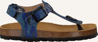 Blauwe DEVELAB Platte sandalen 48179 - medium