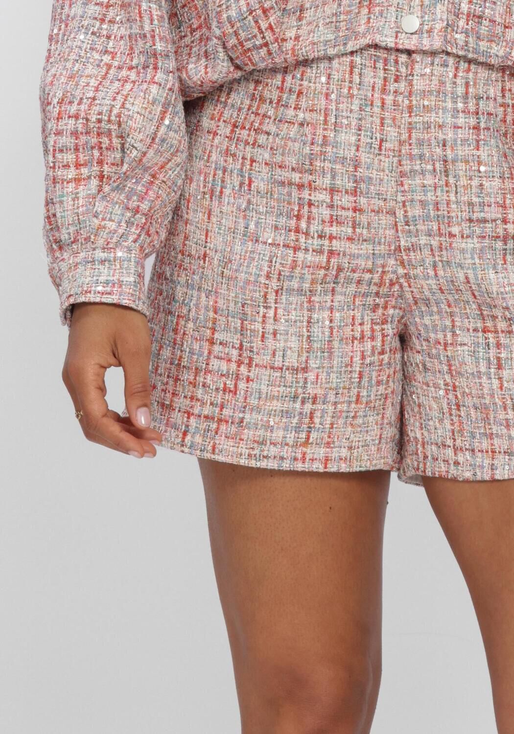 Multi STUDIO AMAYA Broeken SOFIA SHORT BOUCLE - large