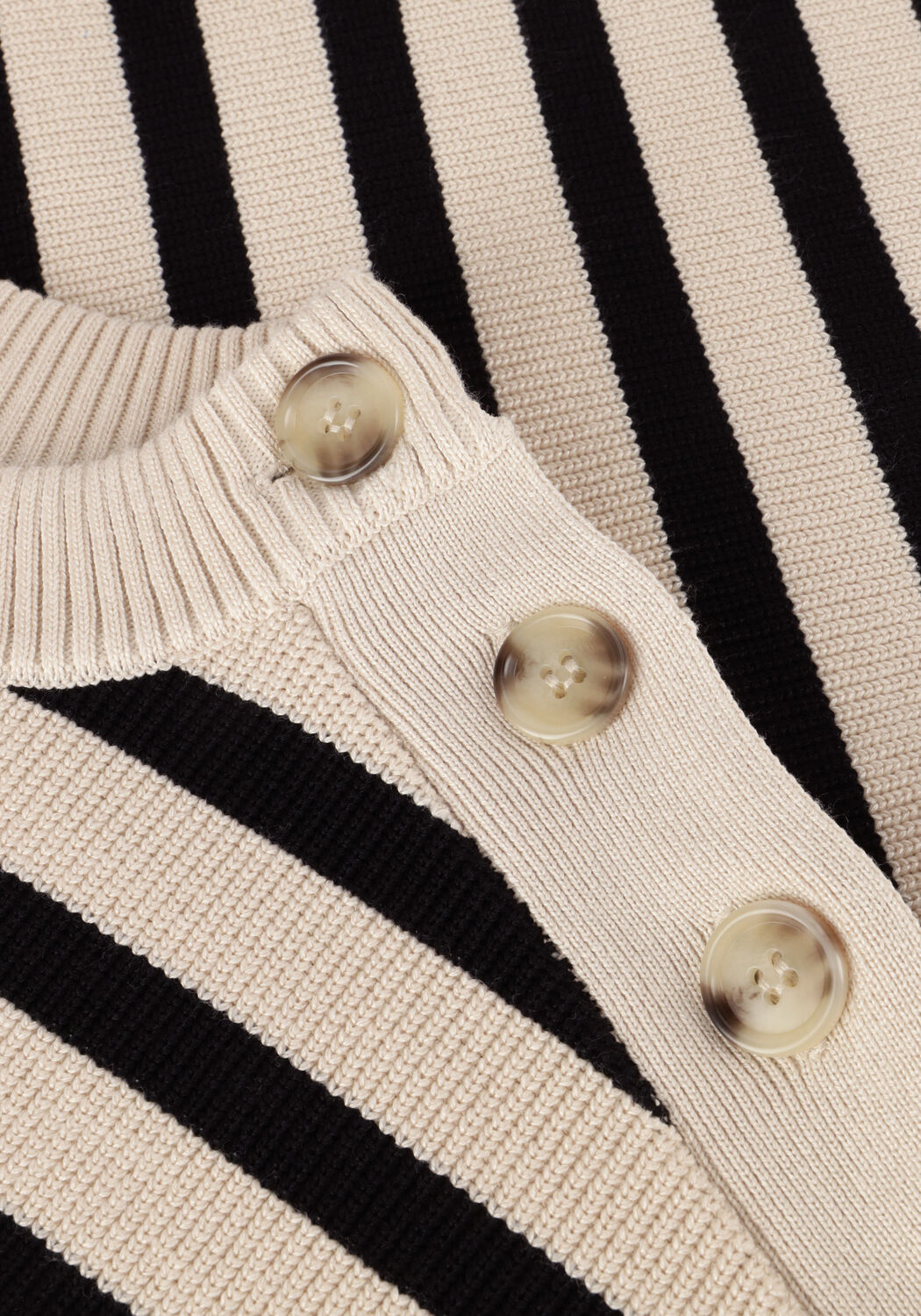 Ecru OBJECT Trui OBJELLY LO LS KNIT PULLOVER - large