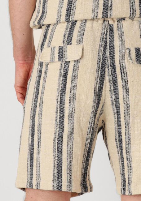 Beige ANERKJENDT Korte broek AKJAN STRUCTURE SHORTS - large