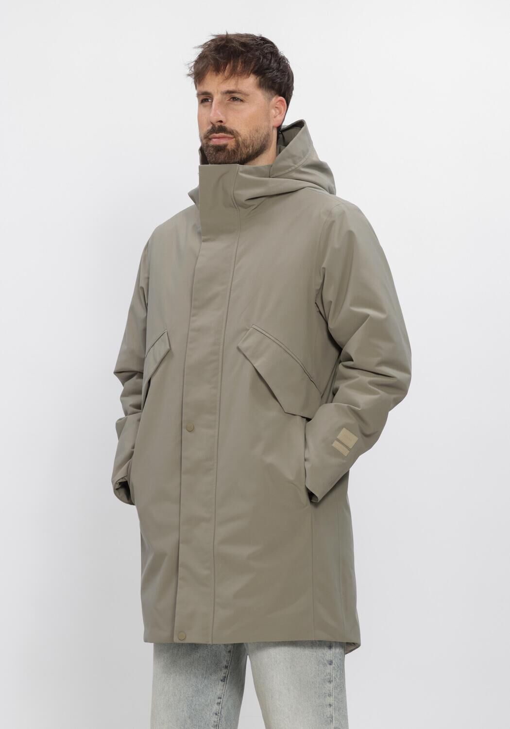 Khaki ELVINE Parka's JANNE - large