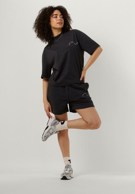 Zwarte CATWALK JUNKIE T-shirt TS SLOW DOWN - large