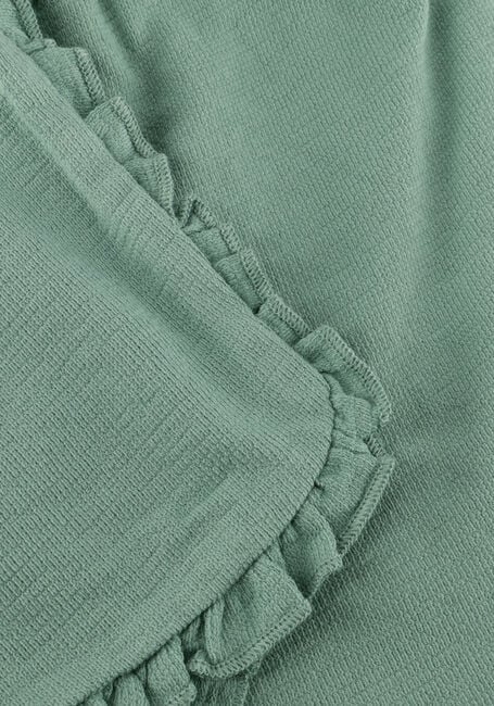 Groene YOUR WISHES Korte broek TEXTURED JERSEY RUFFLE SHORT - large