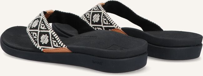 Zwarte REEF Teenslippers ORTHO WOVEN Zwarte REEF Teenslippers ORTHO WOVEN - large