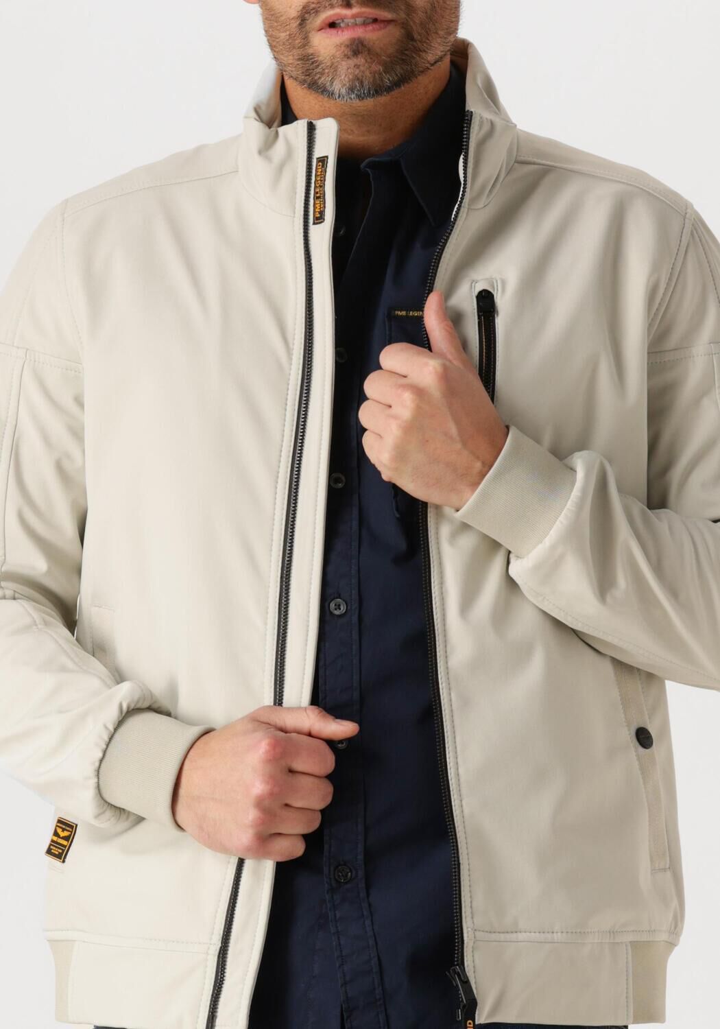 PME LEGEND Heren Jassen Flight Jacket Skyglider 3l Softshell Beige