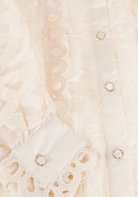 Witte SUMMUM Blouses BLOUSE LACE ORGANZA Witte SUMMUM Blouses BLOUSE LACE ORGANZA - large