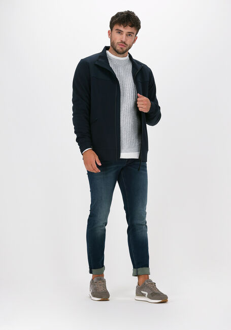 Blauwe VANGUARD Slim fit jeans V850 MID FOUR WAY - large