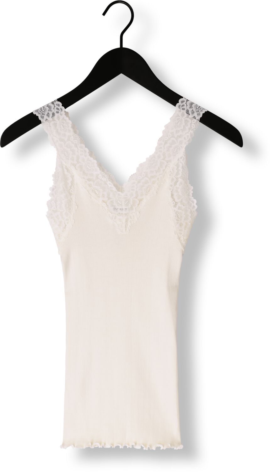 ROSEMUNDE Dames Tops & T-shirts Bernadine Sl Regular V-neck Top Wit