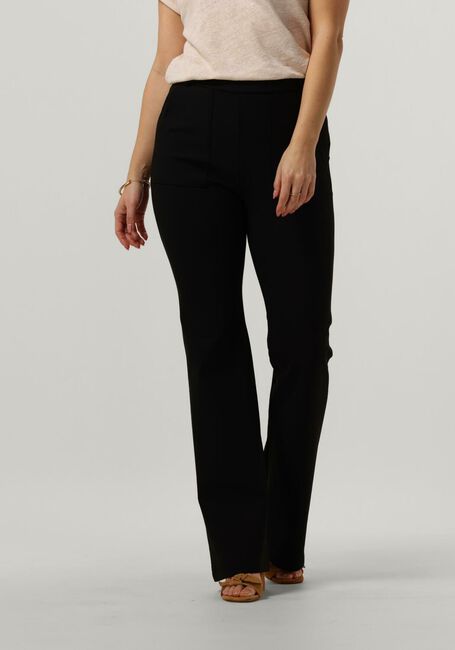 Zwarte VANILIA Flared broek TWILL FLARE PANT - large