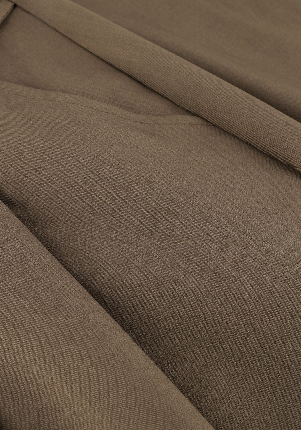 Khaki CO'COUTURE Midirok LUNA POCKET PLEAT SKIRT - large