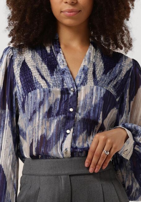 Blauwe NUKUS Blouses PRESTONIA BLOUSE - large