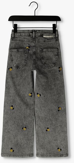Grijze LOOXS Wide jeans 10SIXTEEN EMBROIDERED WIDELEG JEANS - large