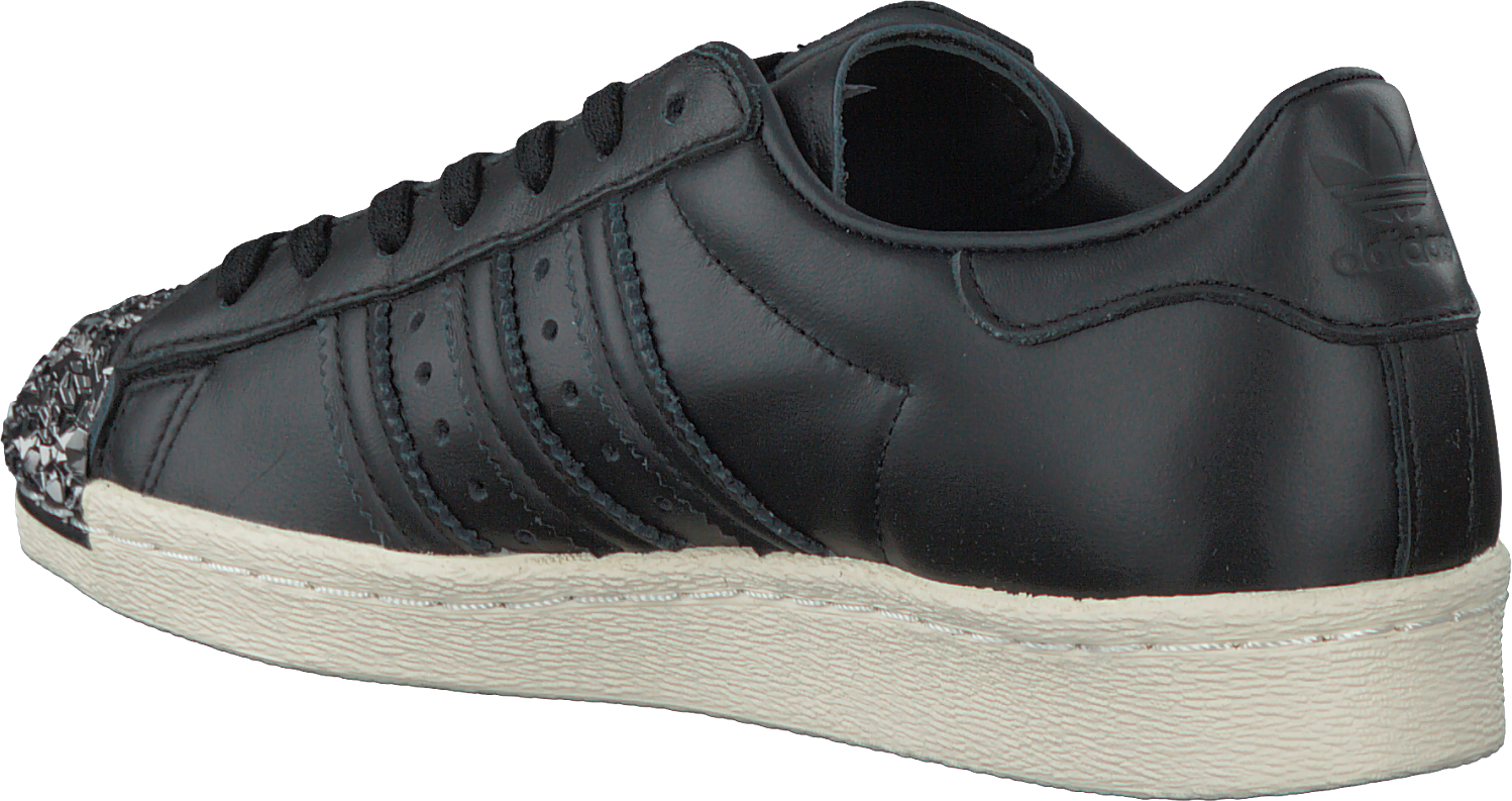 zwarte adidas sneakers superstar 80s dames