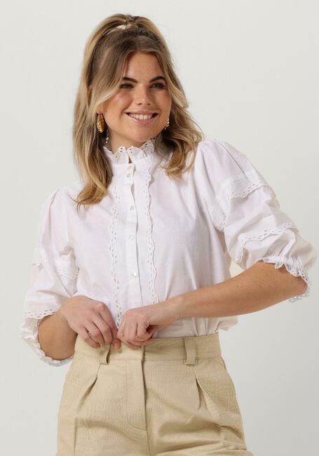 Witte LOLLYS LAUNDRY Blouses FAYE SHIRT - large
