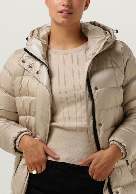 Beige MOSCOW Gewatteerde jas 01-08-GAIL - large