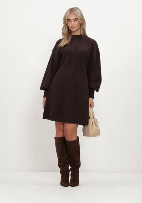 Bruine NOTRE-V Mini jurk NV-ILJA - large