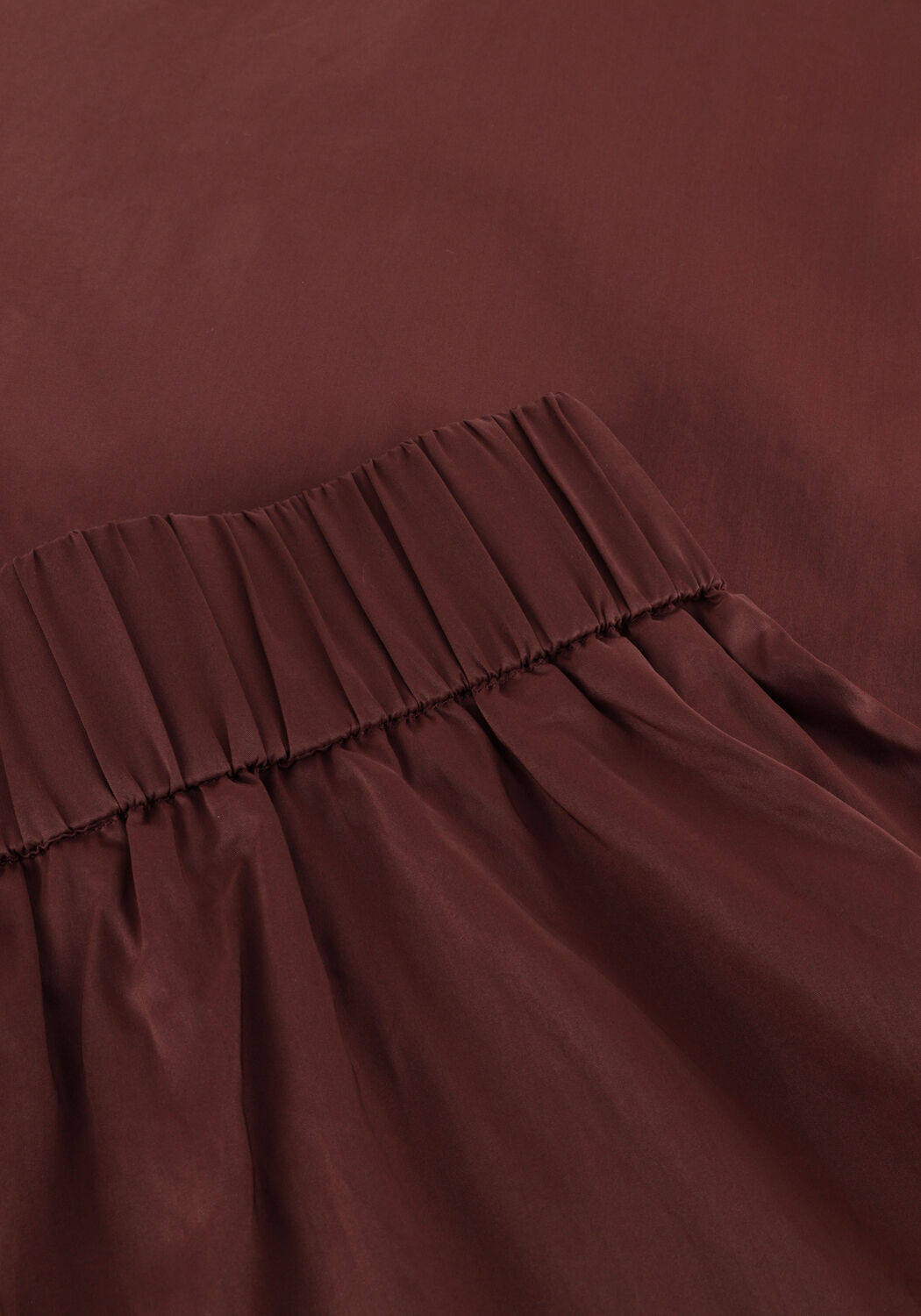 Bordeaux NEO NOIR Rokken YARA LONG POPLIN SKIRT - large