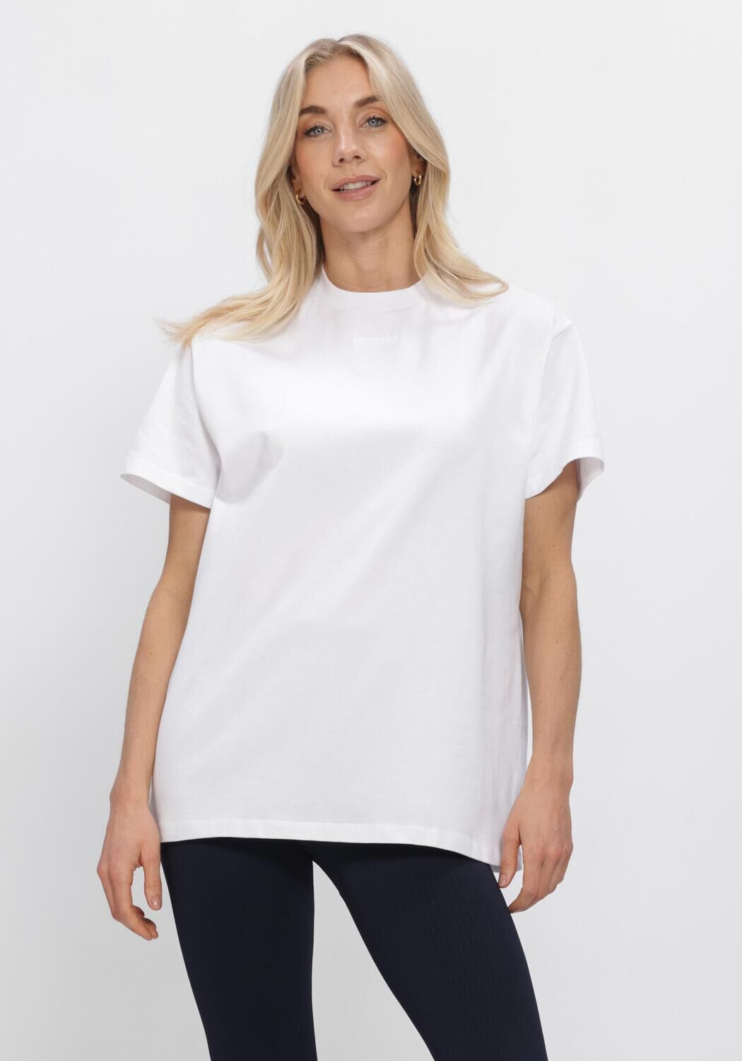 Witte AIM'N T-shirt BOYFRIEND T-SHIRT - large