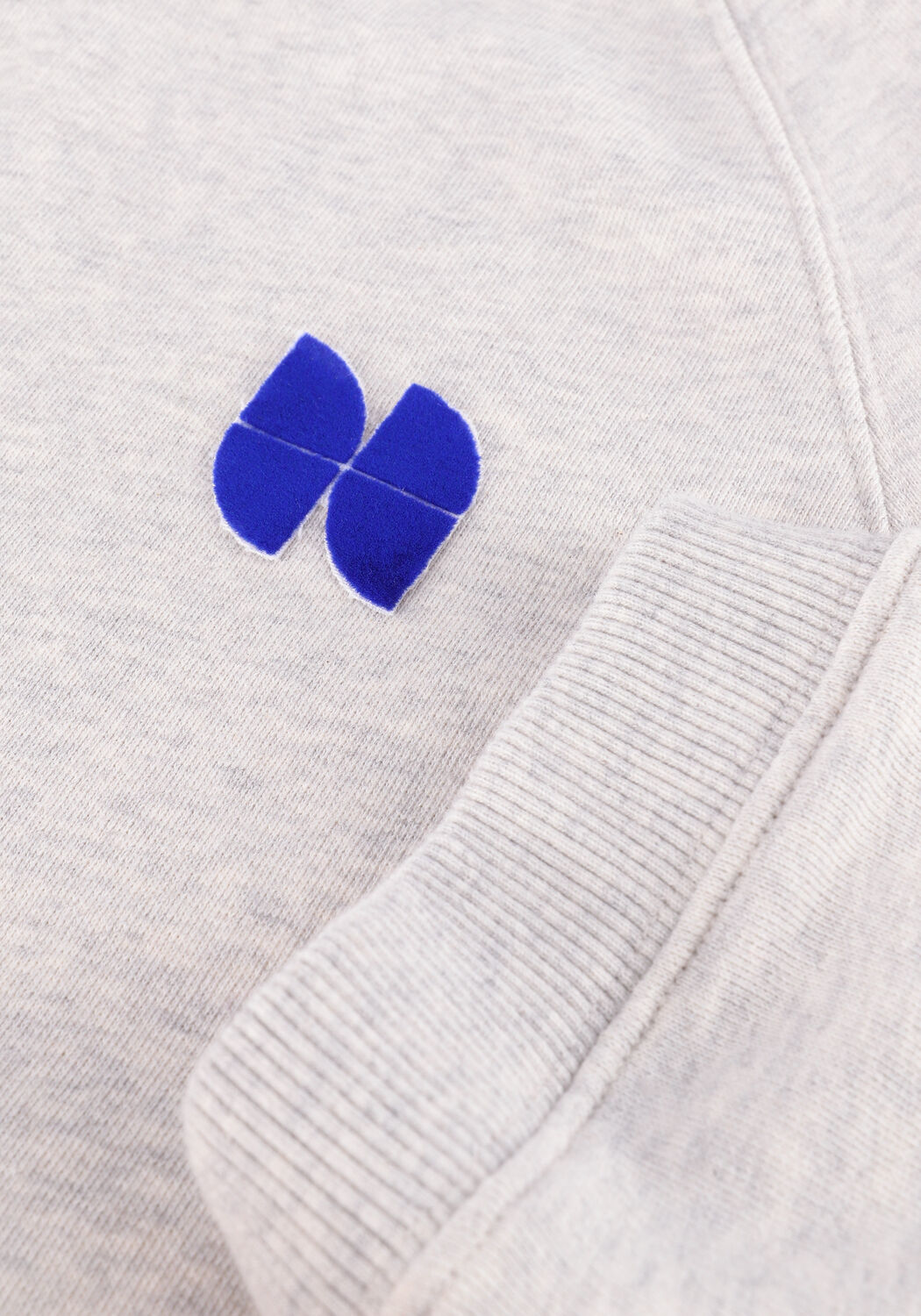 Lichtgrijze BY-BAR Mini jurk FIENE SWEAT DRESS - large