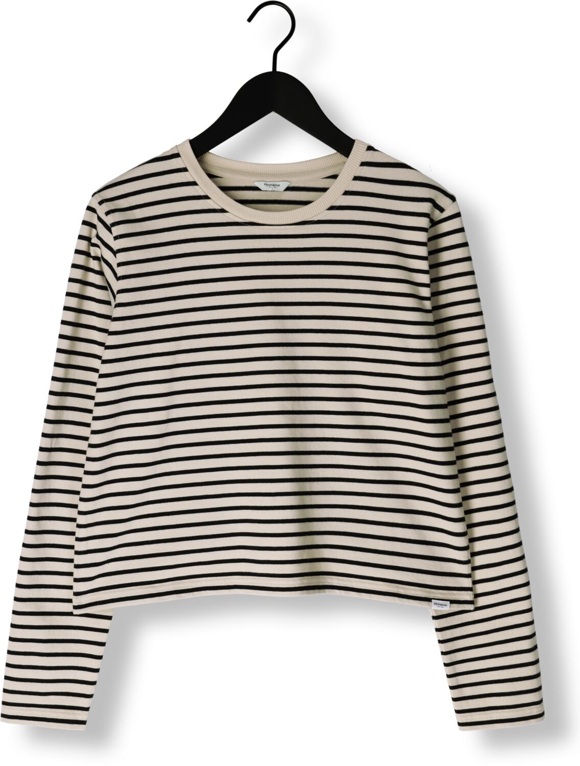 PENN & INK Dames Tops & T-shirts 516 Sweater Stripe Beige