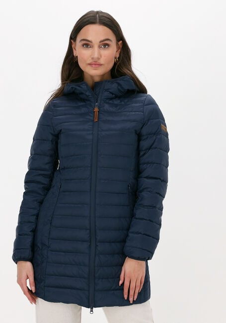 Donkerblauwe MOSCOW Gewatteerde jas ELENA - large