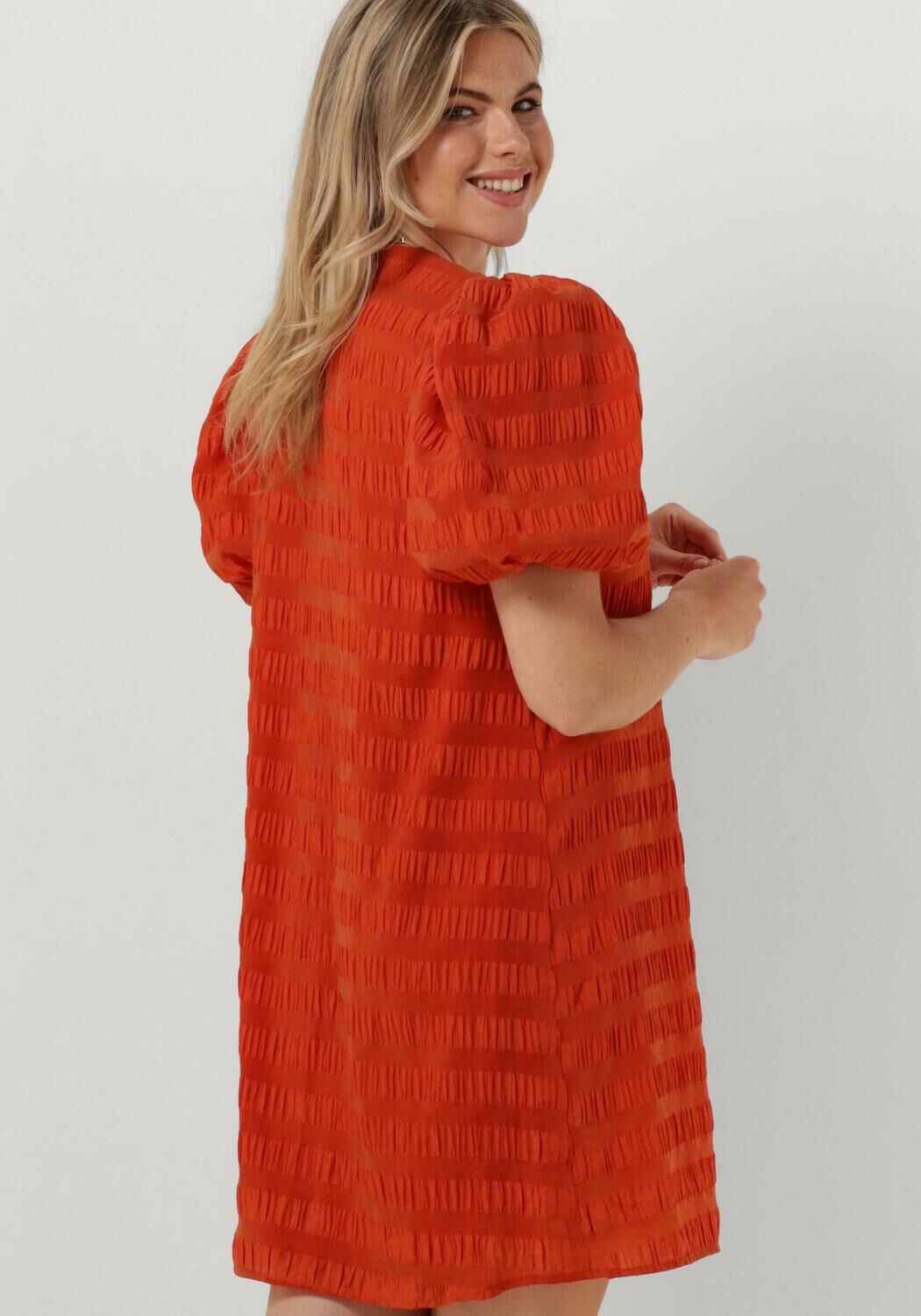 oranje modstr m mini jurk dinomd dress