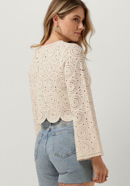 Zand OBJECT Trui RAY L/S KNIT PULLOVER - large