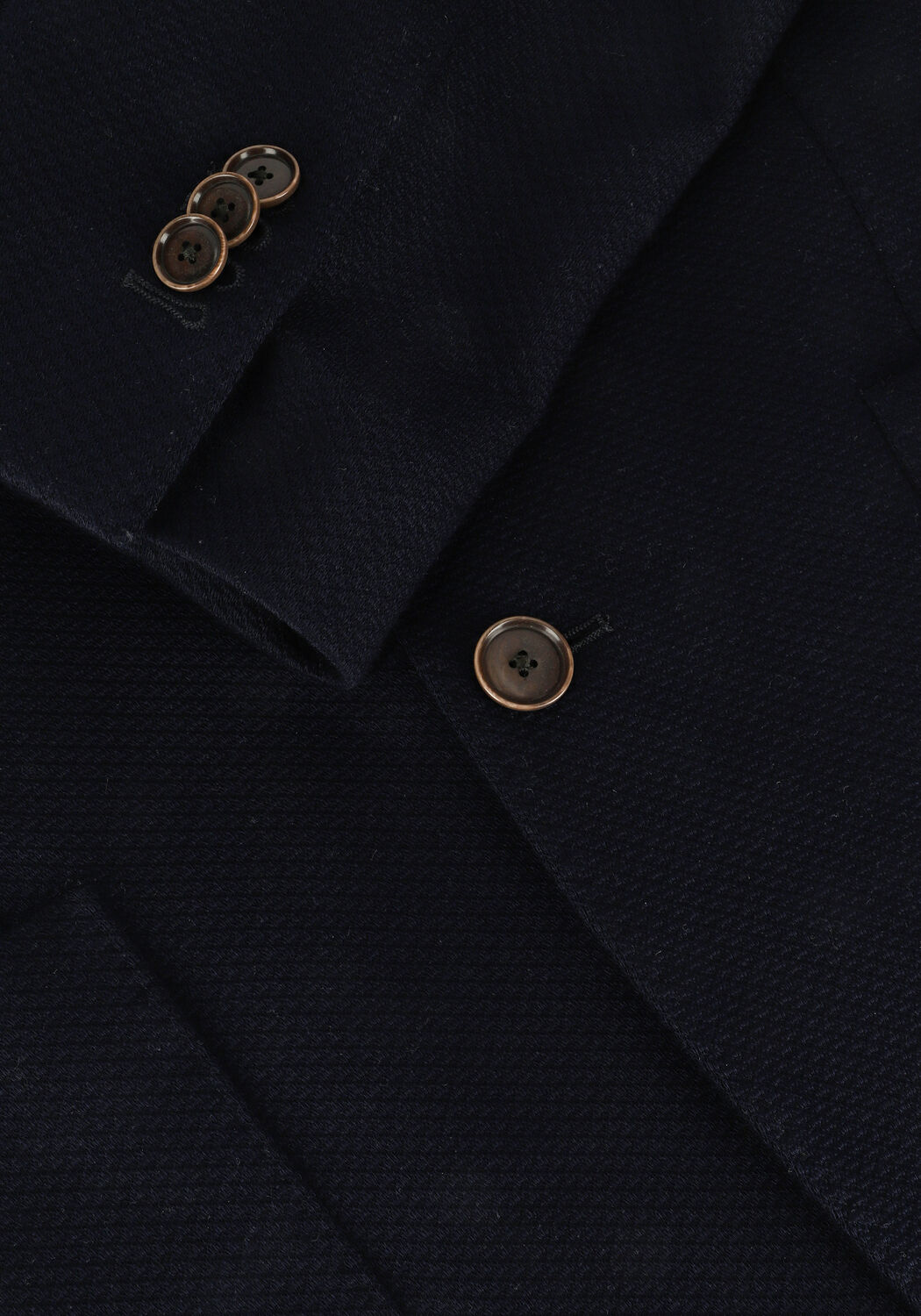 Donkerblauwe PROFUOMO Colberts JACKET KNIT STRUCTURE NAVY - large