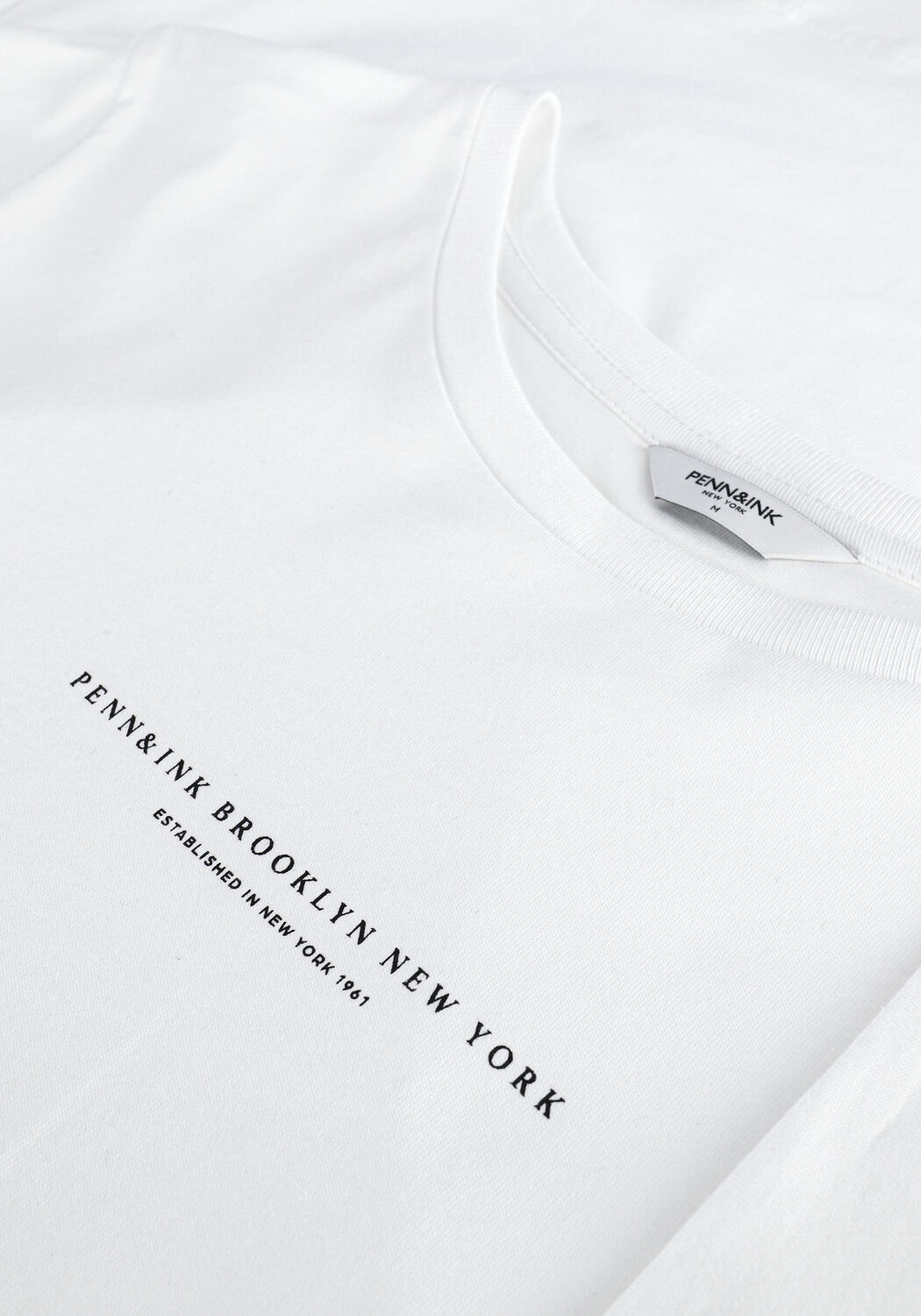 Wit shirt store met tekst dames