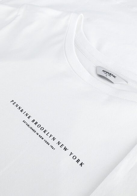 Permanent is meer dan Zonnebrand Witte PENN & INK T-shirt T-SHIRT PRINT | Omoda