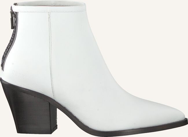 Witte NUBIKK Enkellaarsjes ROMEE GPS Witte NUBIKK Enkellaarsjes ROMEE GPS - large