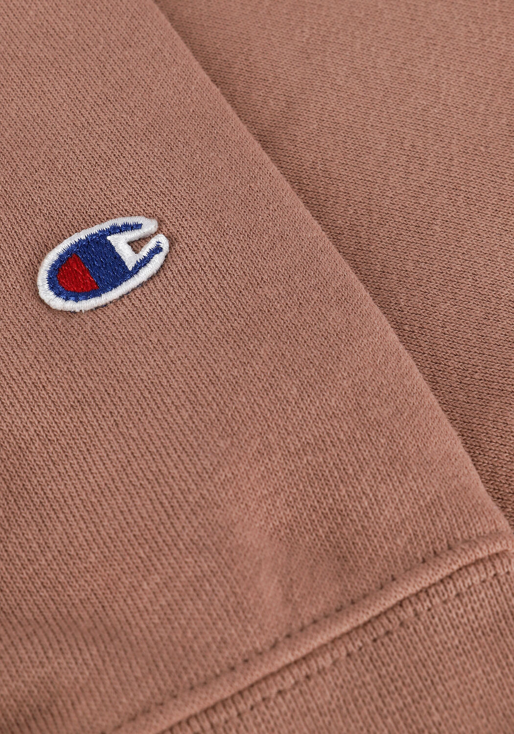 Bruine CHAMPION Sweater HOODED SWEATSHIRT MEN - large