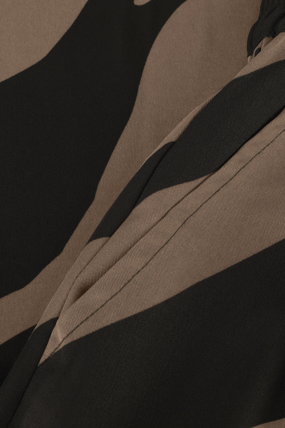 Zwarte GESTUZ Wijde broek BOTHILDEGZ HW PANTS - large