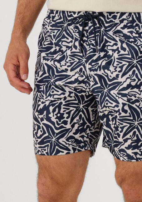 Donkerblauwe SHIWI Zwembroeken MEN MIKE SWIM SHORTS 7 INCH STARFISH - large