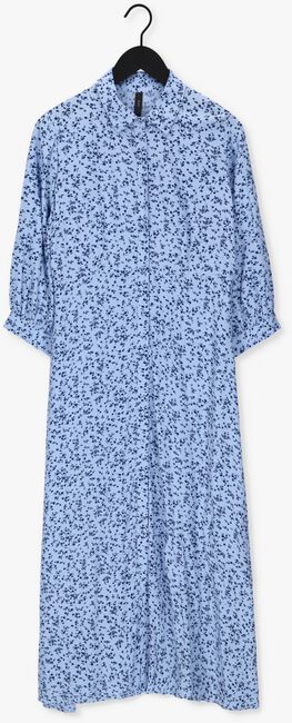Blauwe Y.A.S. Maxi jurk YASCLORA 3/4 LONG SHIRT DRESS - large