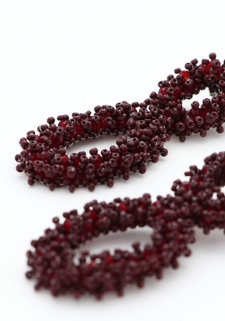 Bordeaux PAULIE POCKET Oorbellen DOUBLE OVAL LIZZY EARRINGS - large