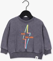 Donkergrijze ALIX MINI Sweater BABY KNITTED LIGHTNING SWEATER - medium