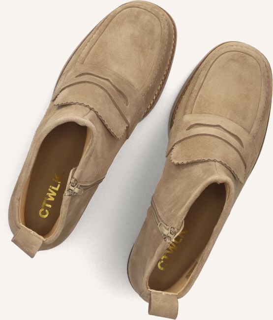 Taupe CTWLK Enkellaarsjes OONA Taupe CTWLK Enkellaarsjes OONA - large