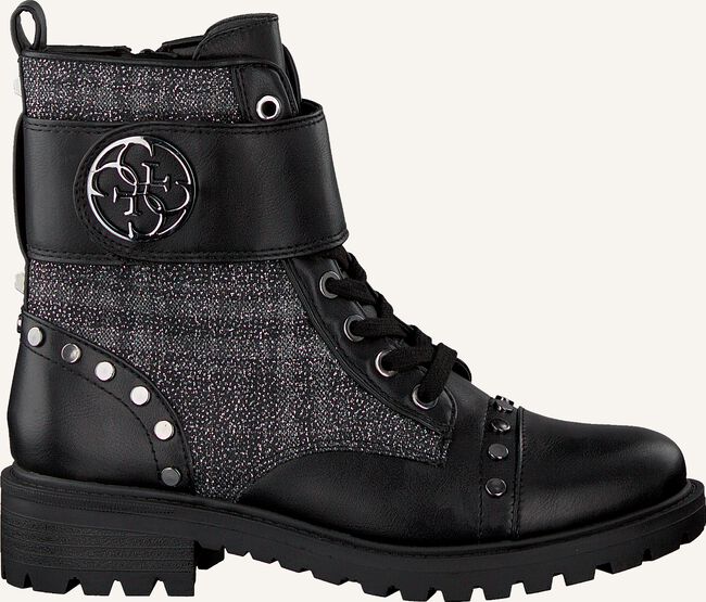 Zwarte GUESS Veterboots HEATHIRE/STIVALETTO Zwarte GUESS Veterboots HEATHIRE/STIVALETTO - large
