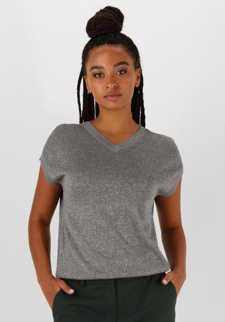 Zilveren BEAUMONT T-shirt DION PULLOVER - large