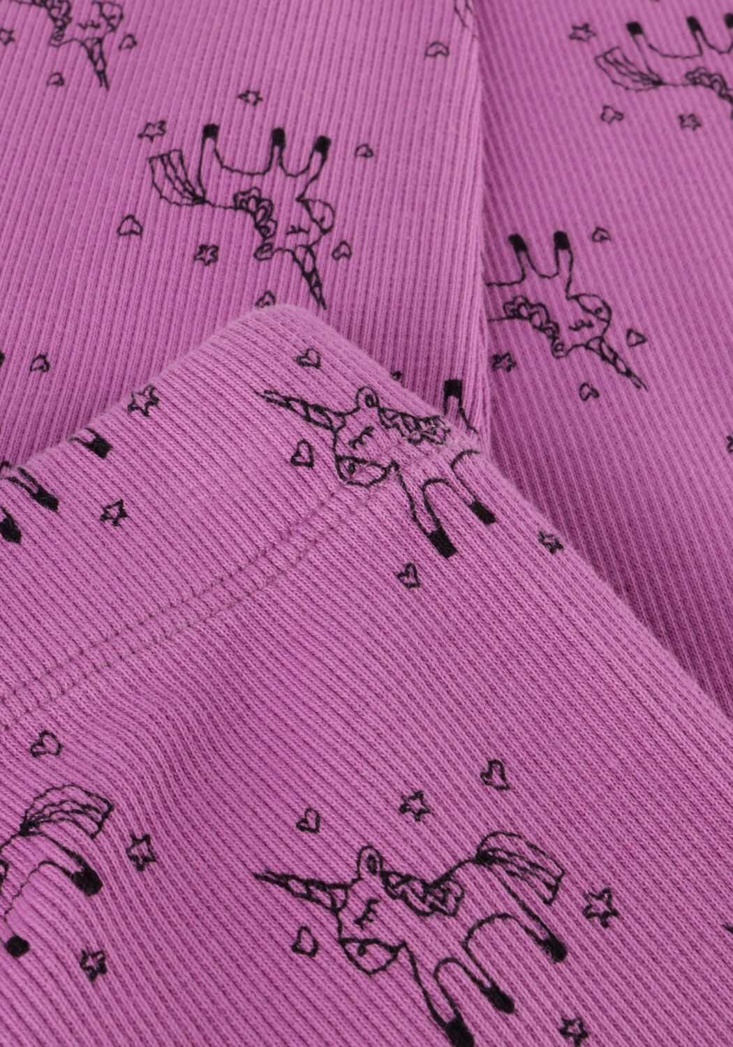 Paarse DAILY BRAT Legging SASSY UNICORN PANTS LILASTIC - large